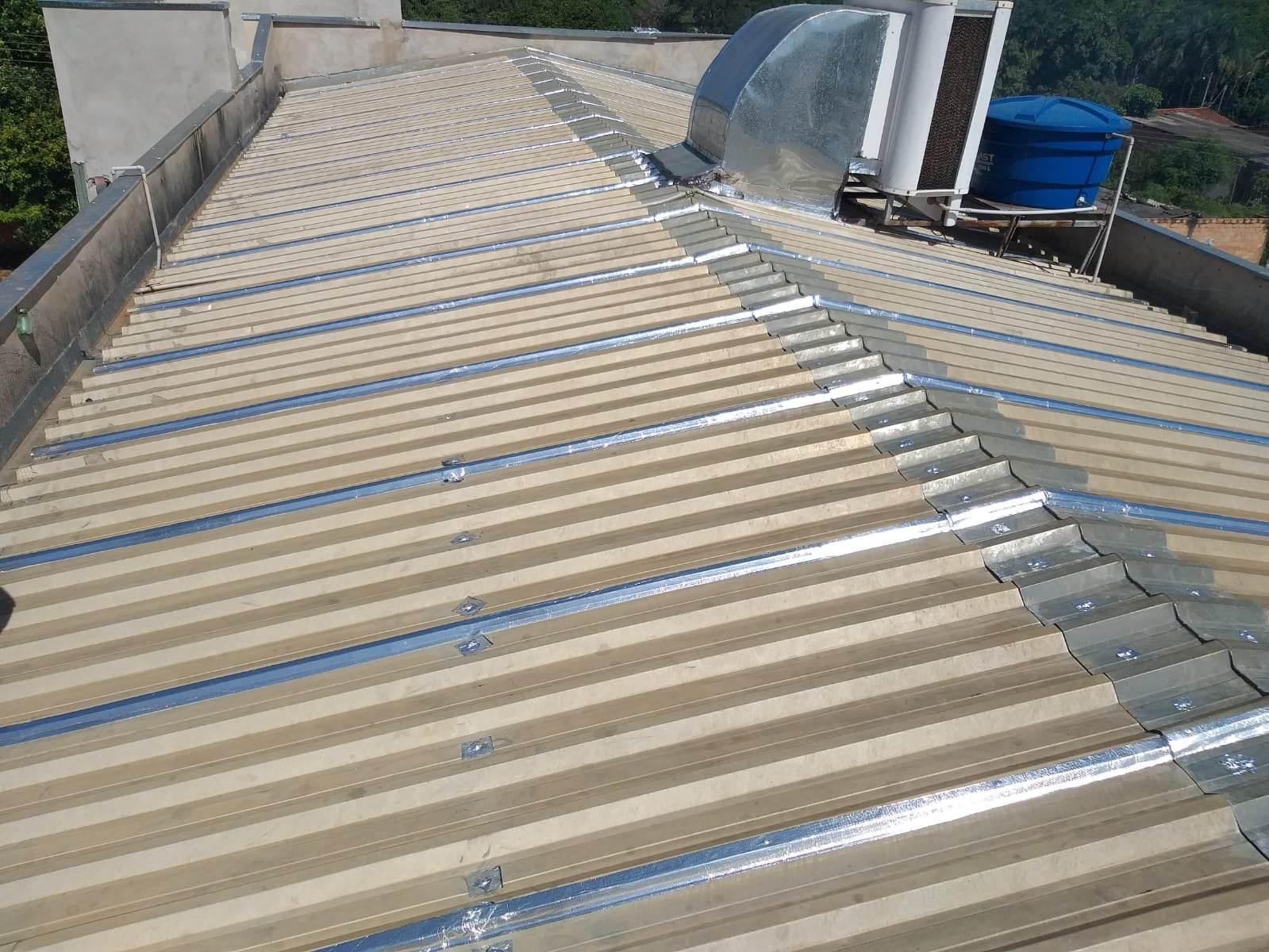 Impermeabilização e isolamento térmico, para telhados e coberturas.