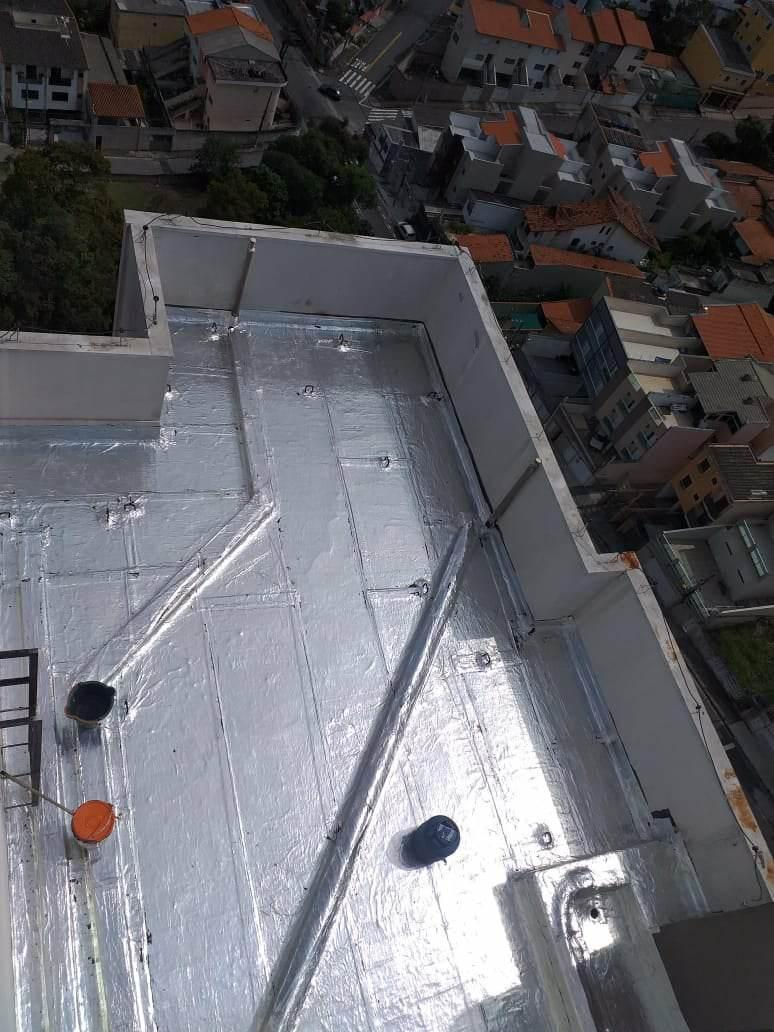 Impermeabilização e isolamento térmico, para telhados e coberturas.
