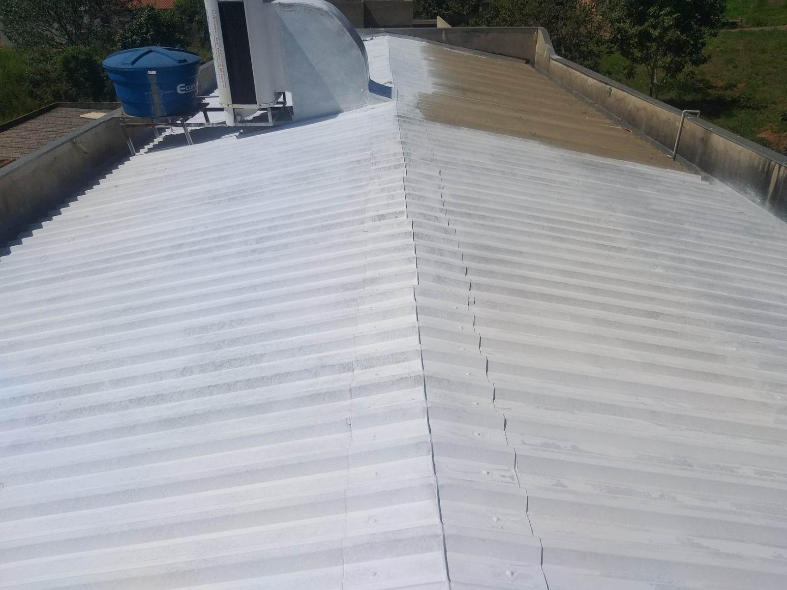 Impermeabilização e isolamento térmico, para telhados e coberturas.