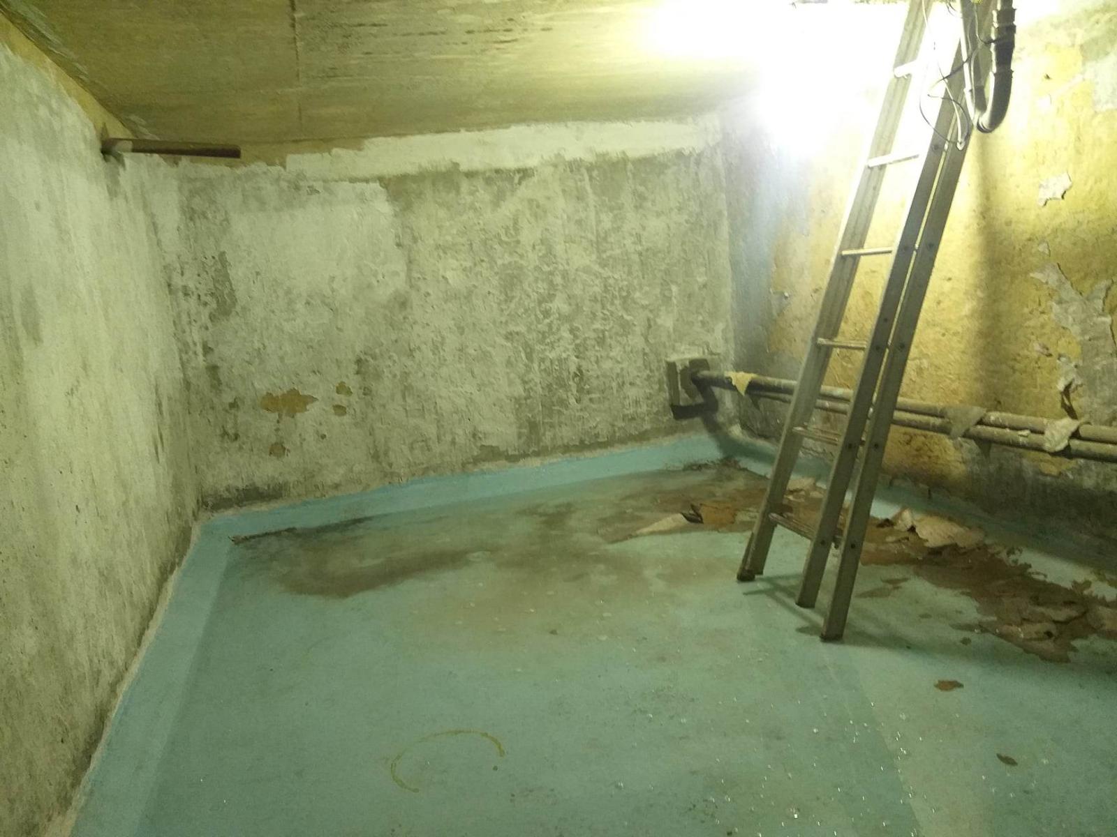 Impermeabilização de caixas d'água e reservatórios.