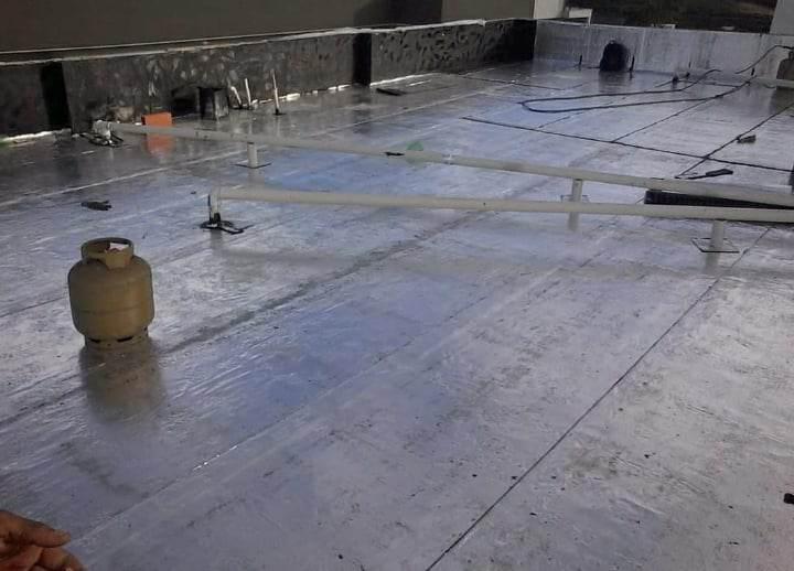 Impermeabilização de Lajes, telhados e coberturas expostas com mantas térmicas.