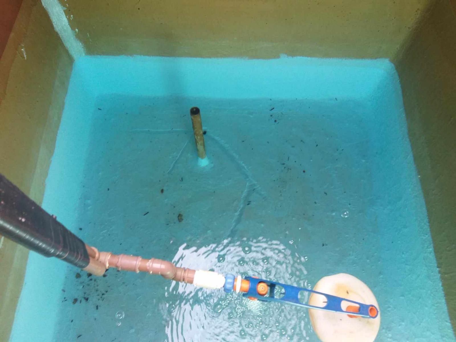 Impermeabilização de caixas d'água e reservatórios.