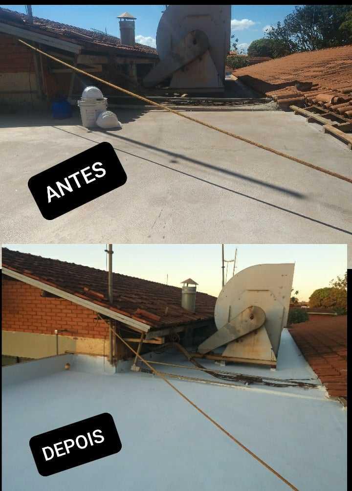 Impermeabilização e isolamento térmico, para telhados e coberturas.