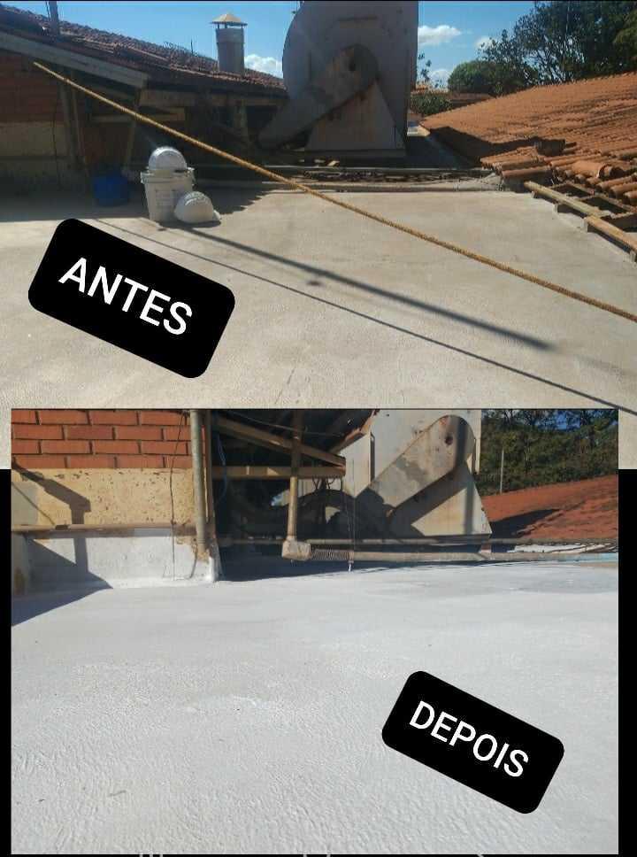 Impermeabilização de lajes e telhados expostas.