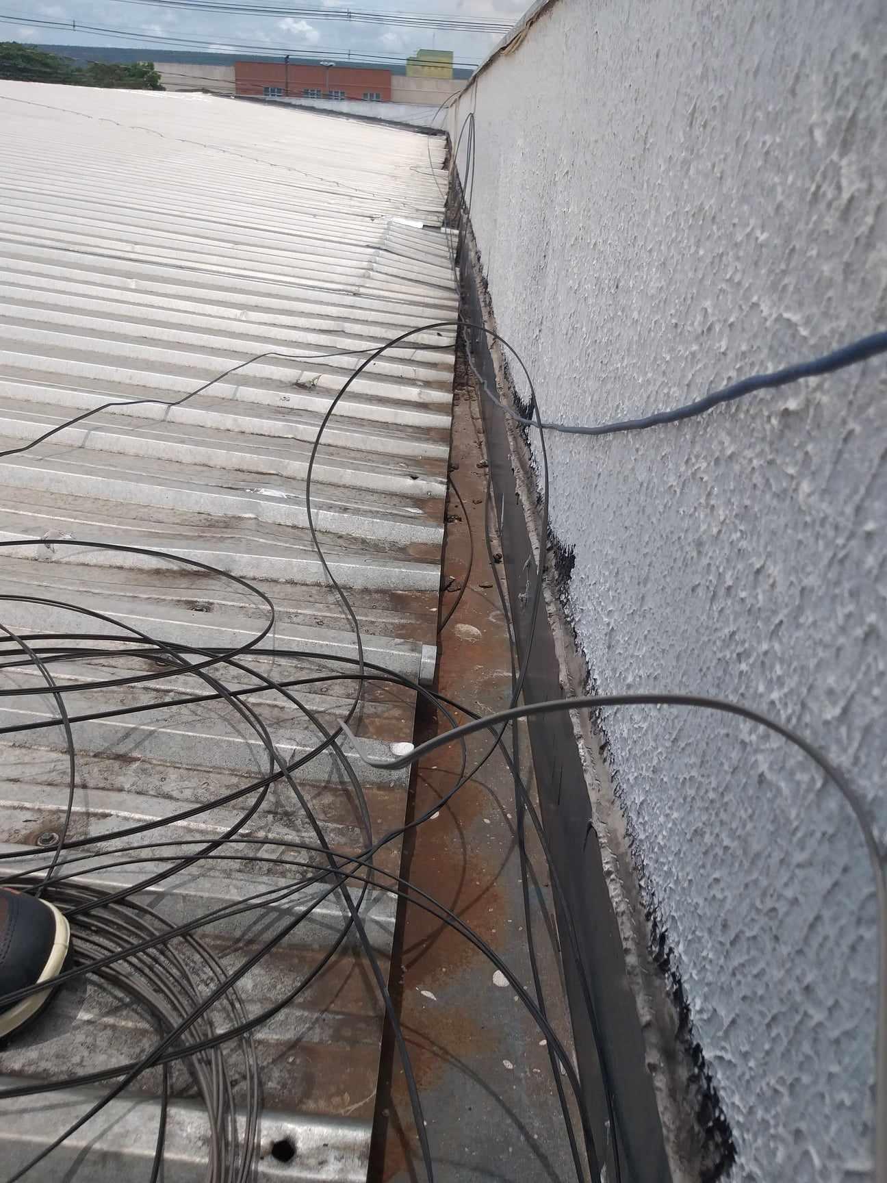 Impermeabilização e tratamento para calhas.