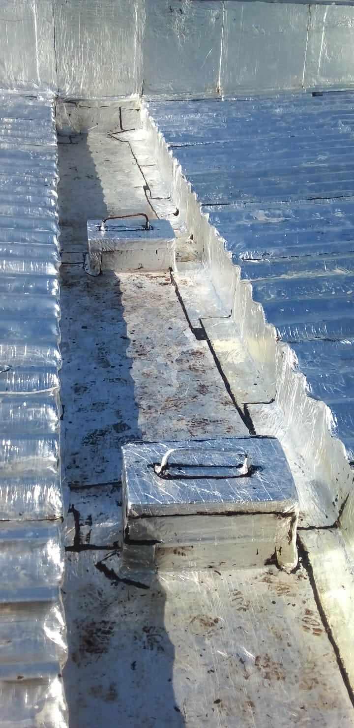 Impermeabilização e isolamento térmico, para telhados e coberturas.