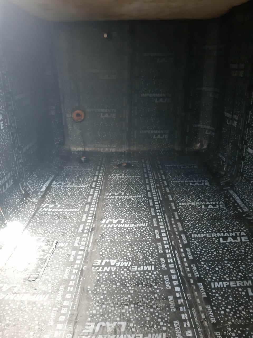 Impermeabilização de Caixa D'água e Reservatório com manta asfáltica. 