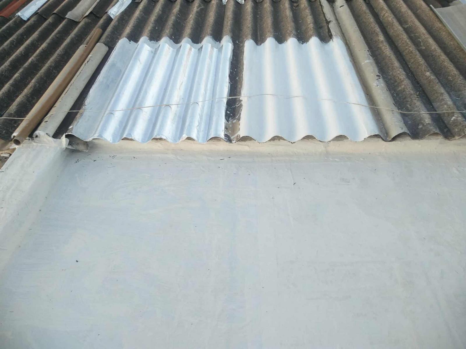 Impermeabilização e isolamento térmico, para telhados e coberturas expostas.