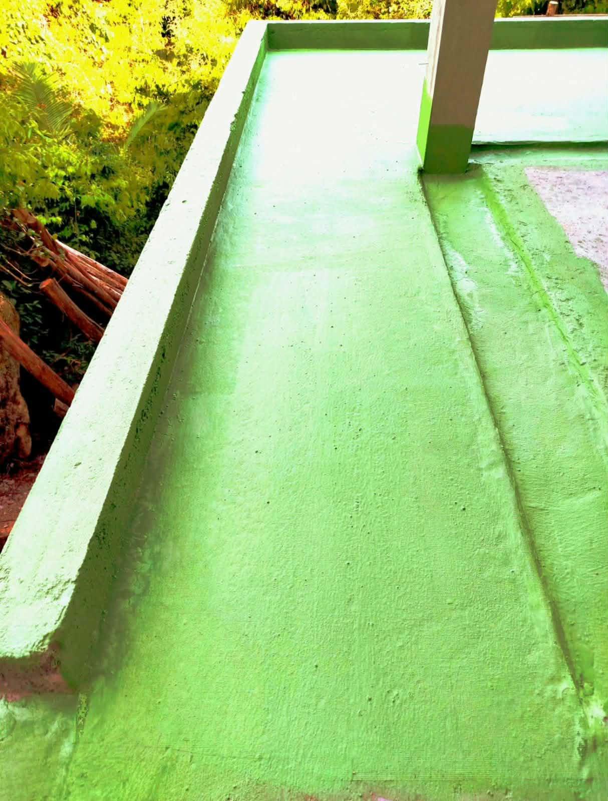 Impermeabilização de lajes e coberturas expostas.